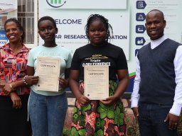 certificate awarding